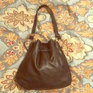 Authentic Vintage Gucci leather Shoulder Bag